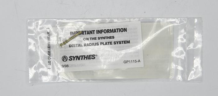 SYNTHES 401.62 2.4 TI CORTEX SCREW SELF-TAPPING 20 MM
