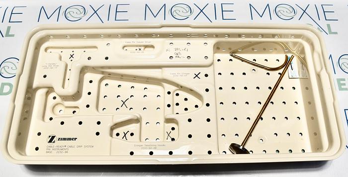 Used ZIMMER CABLE-READY CABLE GRIP SYSTEM CABLE INSTRUMENTS
