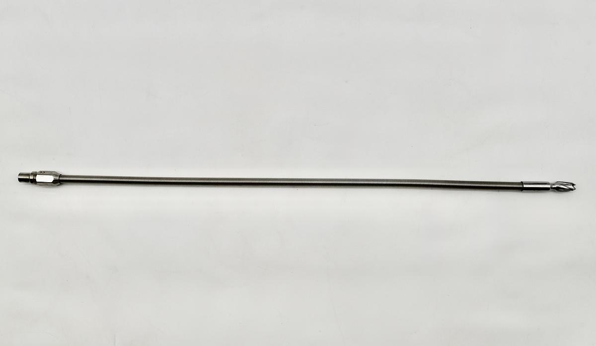 Used Synthes 351.33 Flexible Shaft With 9.0 mm Front Cutting Reamer, 440 mm