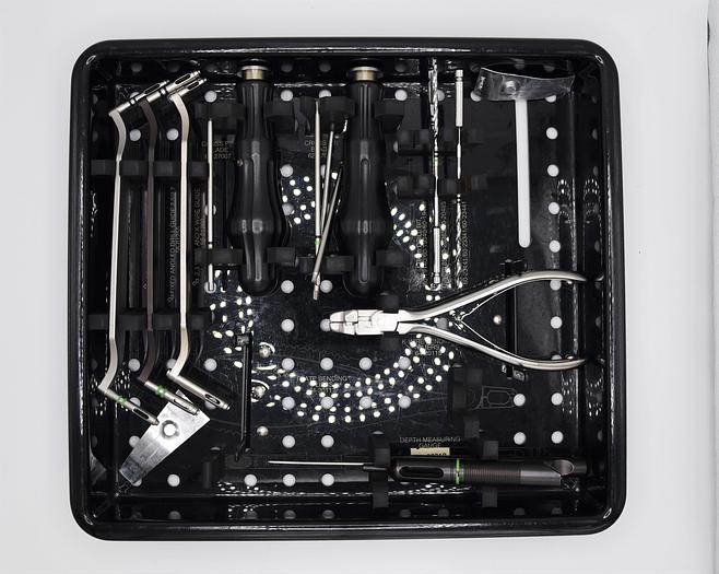 Used Stryker VariAx Distal Radius Locking Plate System Tray Instruments Ref 29-13012