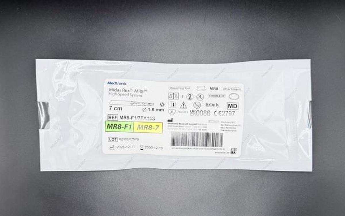 MEDTRONIC POWERED SURGICAL SOLUTIONS MR8-F1/7TA15S Orthopaedic Bur