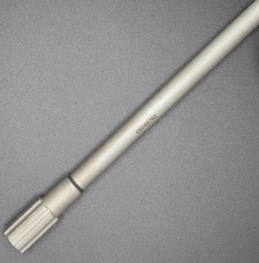 Used STRYKER 250-070-405 10.0MM 32CM POOL SUCTION TIP, REUSABLE WITH METAL FINISH AND REFLECTIVE TIP, REPOSABLE