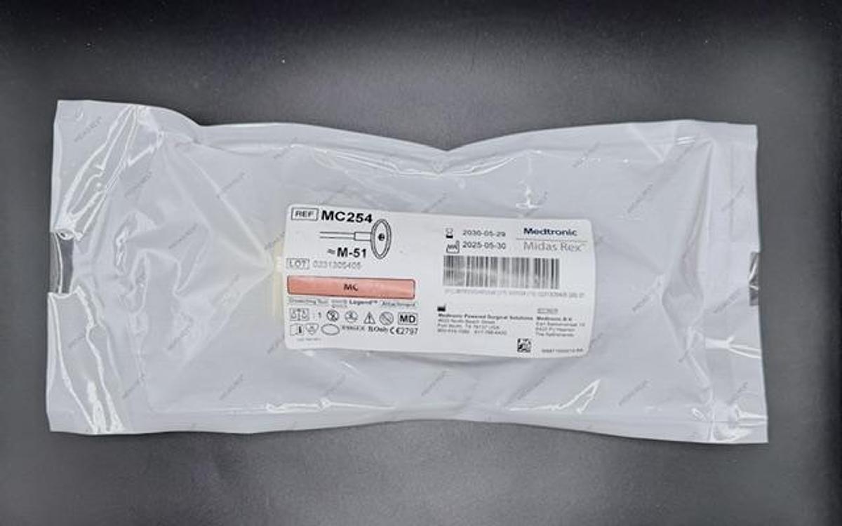 MEDTRONIC POWERED SURGICAL SOLUTIONS MC254 Orthopaedic Bur