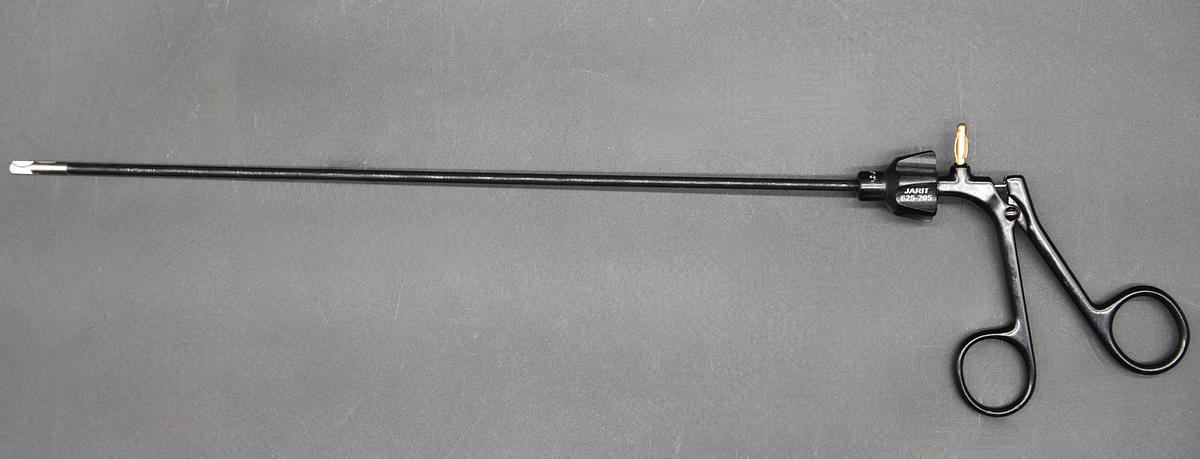 Used Jarit 625-205 Roto-Cam Laparoscopic 5mm Monopolar Hook Scissors