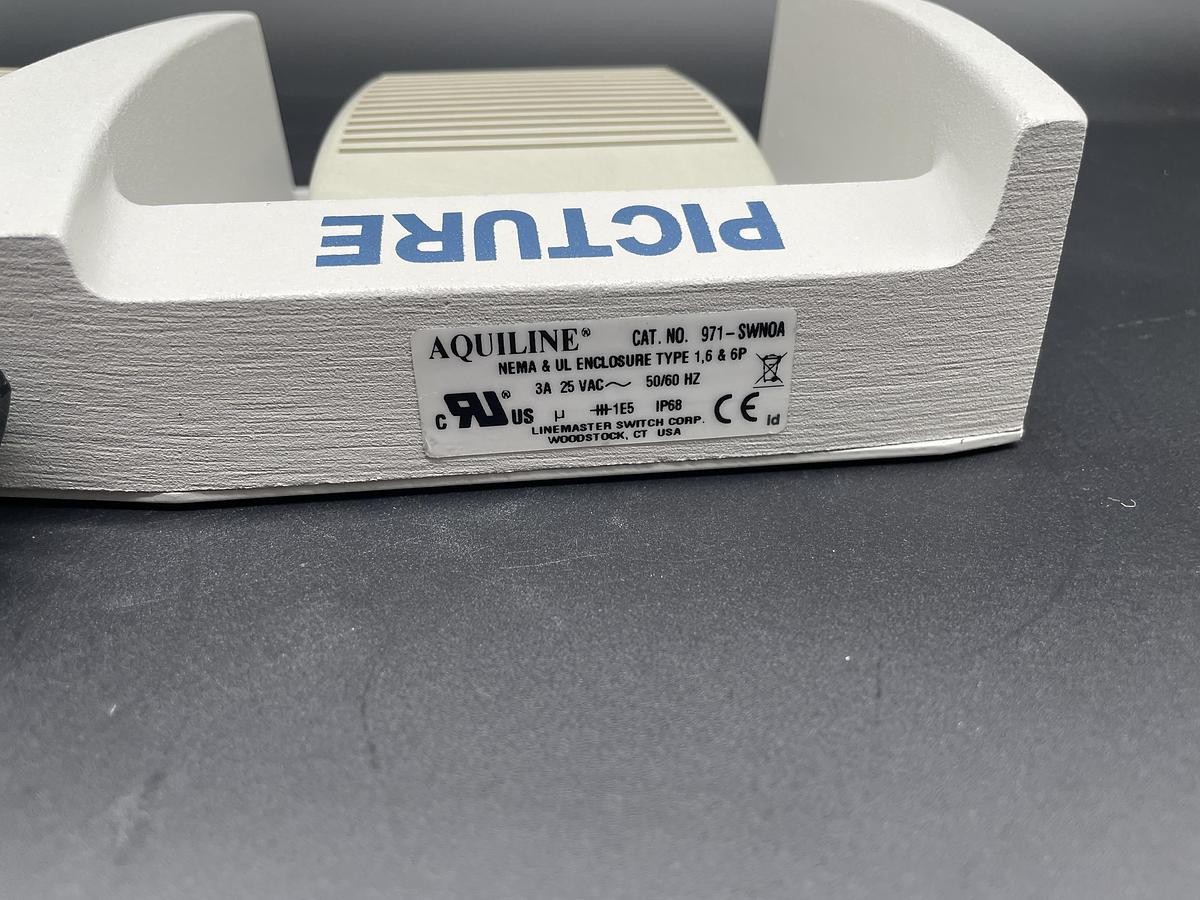 Used Aquiline 971-SWNOA Dual Foot Pedal NEMA & UL Enclosure