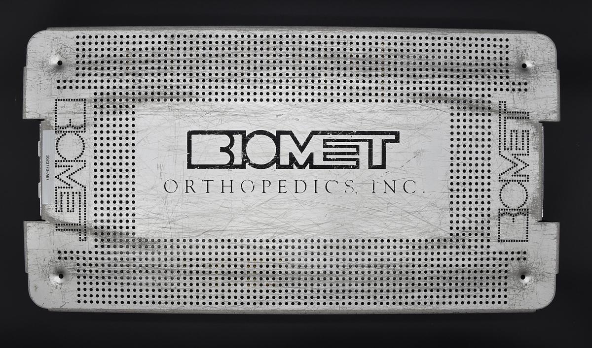 Used 27-Piece Biomet Acetabulum Reamer Basket Set 45-70mm Orthopedic Instrument