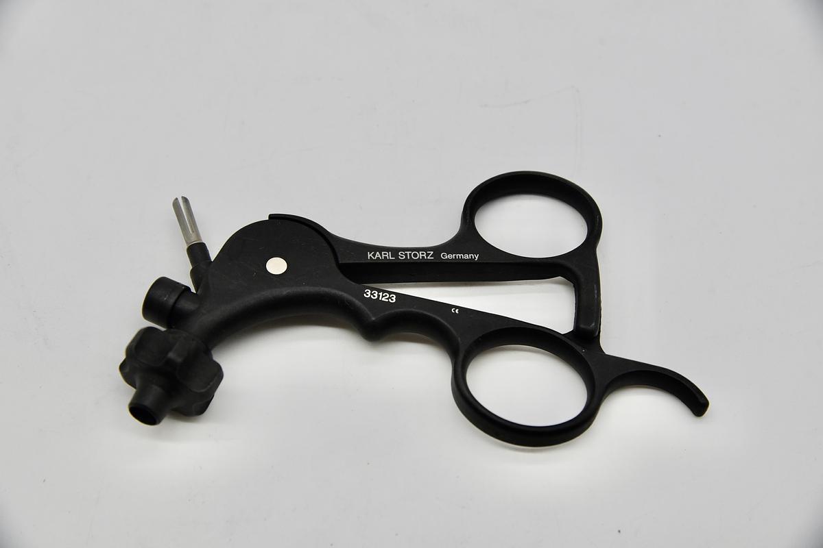 Used Karl Storz 33123 Click Line Monopolar Rotating Laparoscopic Handle Endoscopy