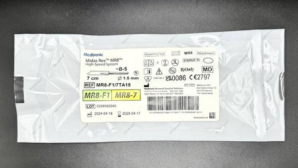 MEDTRONIC POWERED SURGICAL SOLUTIONS MR8-F1/7TA15 Orthopaedic Bur