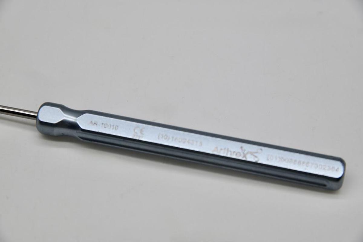 Used Arthrex AR-10010 Hook Probe 3.4 mm Tip with 5mm Markings