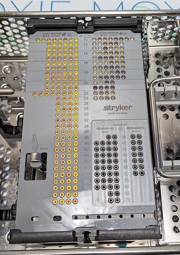 Used STRYKER ANKLE SOLUTIONS INSTRUMENTS, IMPLANTS AND SCREWS