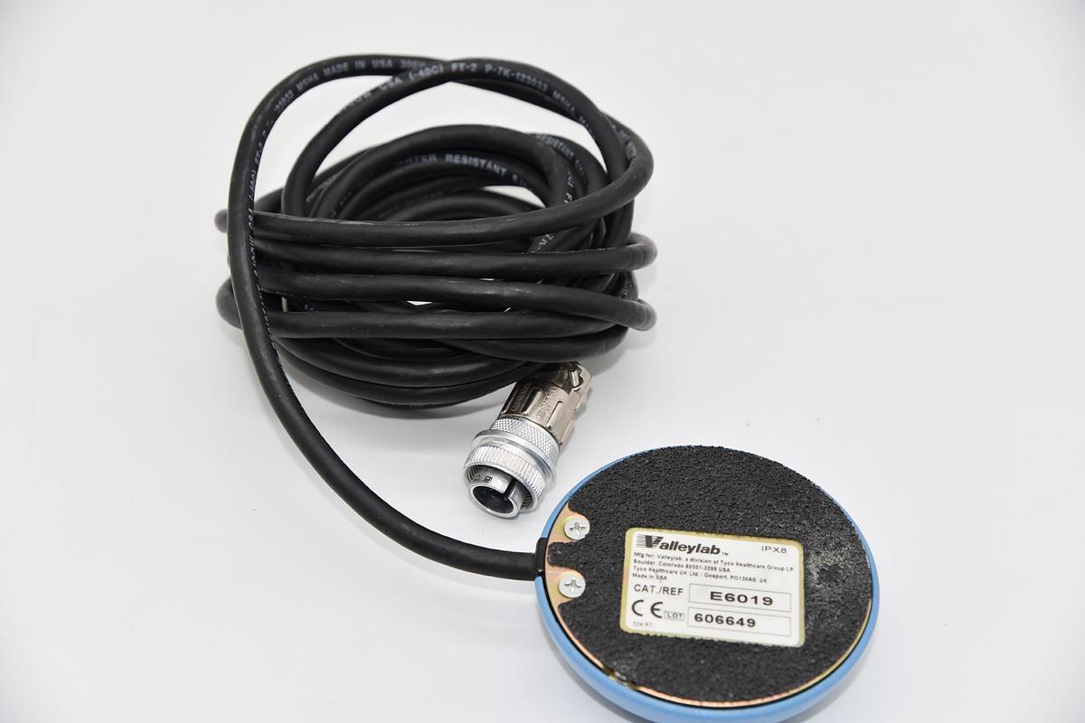 Used ValleyLab E6019 Bipolar Dome Foot Switch Control / Pedal Controller Footswitch