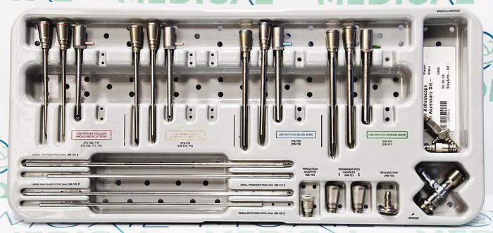 Used STRYKER ENDOSCOPY CUTTER ACCESSORY TRAY