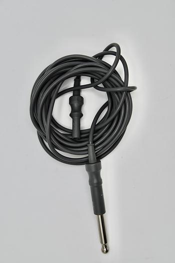 Used SURGICAL DIRECT SD1101000221 RF- Monopolar Cable with 8mm Bovie plug, 10' Long
