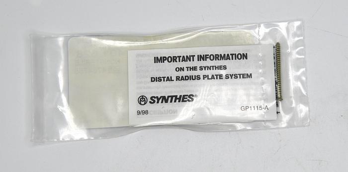 SYNTHES 401.628 2.4MM TI CORTEX SCREW SELF-TAPPING 28MM