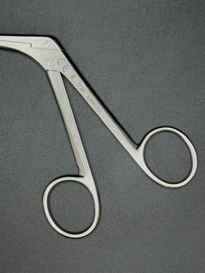 Used Zimmer Schlesinger Intervertebral Disc Rongeur Forceps 3370