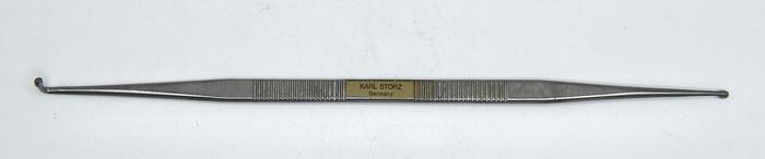Used KARL STORZ 628720 FESS Curette, Double-Ended, 90deg and 45deg
