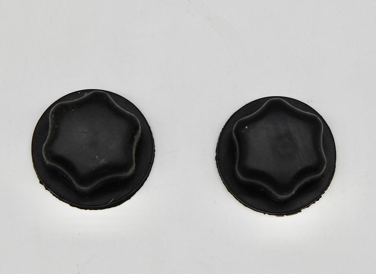 Used Microscope Knob Cover Cap For Carl Zeiss Microscopes, Set of 2, OEM 305810-0001