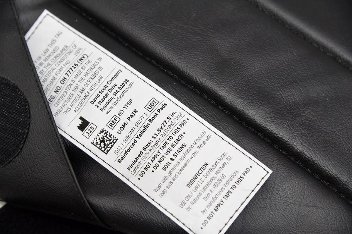 Used YelloFin Boot Pad Right Leg, Reference BD-YFBP