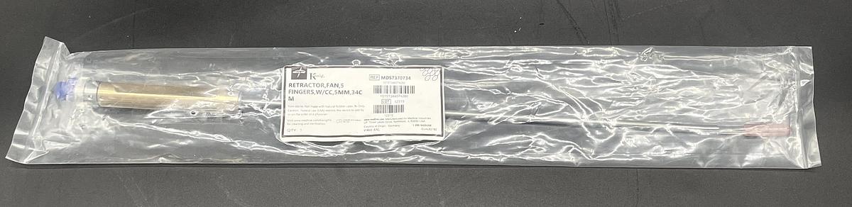 Medline MDS7370734 Fan Retractor 5 Fingers 5mm 34cm