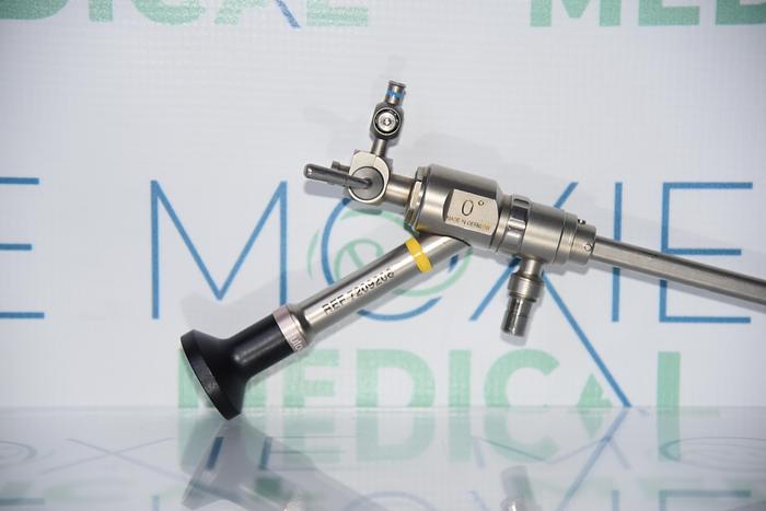 Used Smith & Nephew 7209208 TruClear 8mm 0° Autoclavable Operative Hysteroscope and TruClear Sheath 7209383