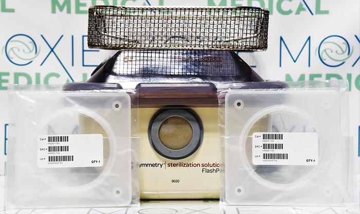 Used SYMMETRY 9020 STERILIZATION SOLUTIONS FLASHPAK(INCLUDED RUBBER GASKETS)