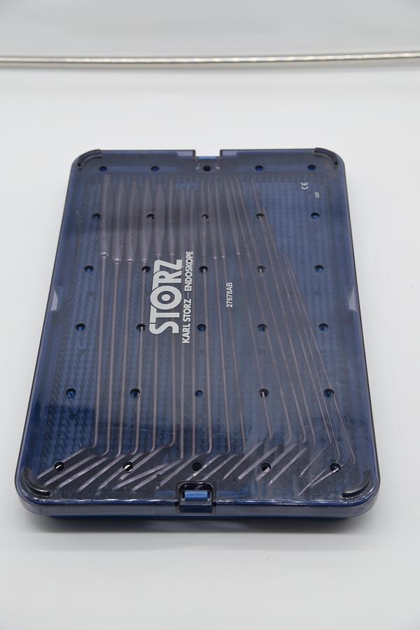 Used PILLING Pilling/Weck Teleflex Jackson Laryngeal Dilator Set T&A InstrumentTray ( SET OF 18 SIZE 10-44)