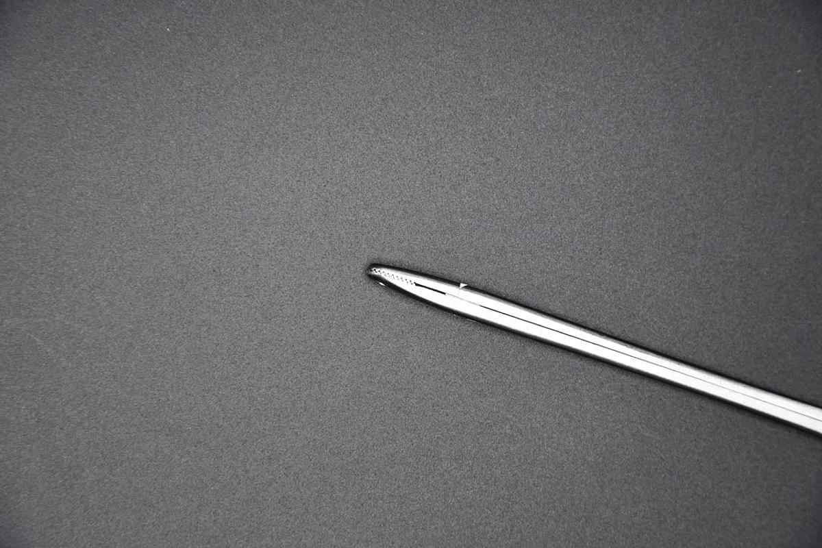 Used Karl Storz 489045 Ferris-smith Nasal Forceps With Serrated Jaws WL 11cm