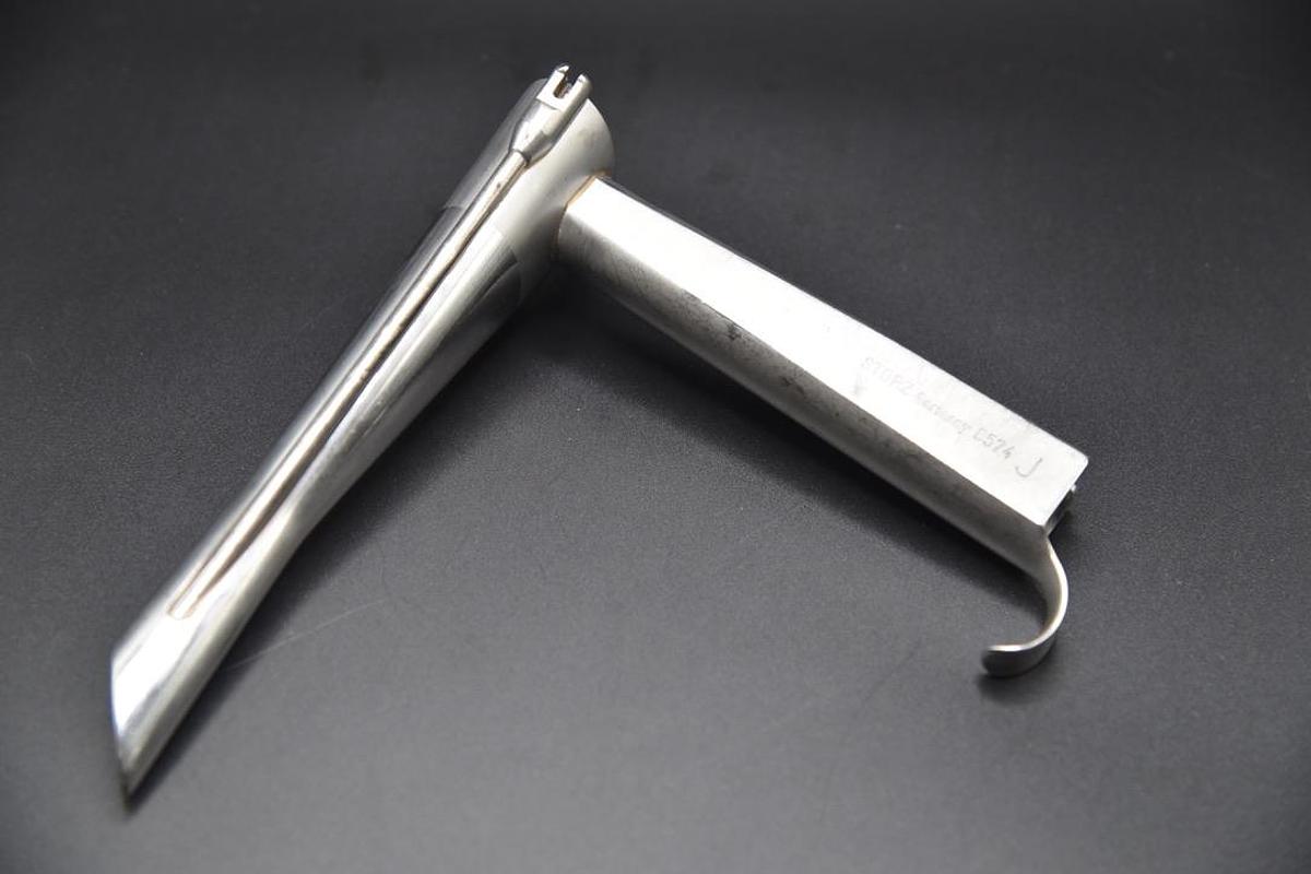 Used Karl Storz 8574J Benjamin Operating Laryngoscope Pediatric W1228 ENT Laryngology