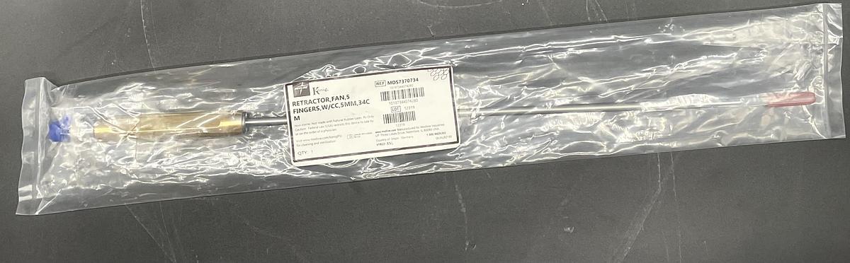 Medline MDS7370734 Fan Retractor 5 Fingers 5mm 34cm