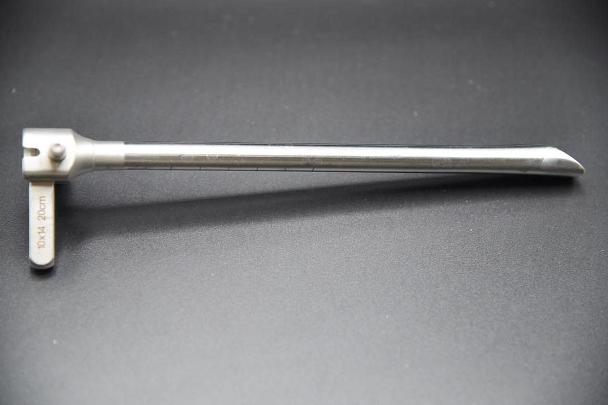 Used Karl Storz 12060S Hypopharyngoscope, 10 x 14, 20 cm