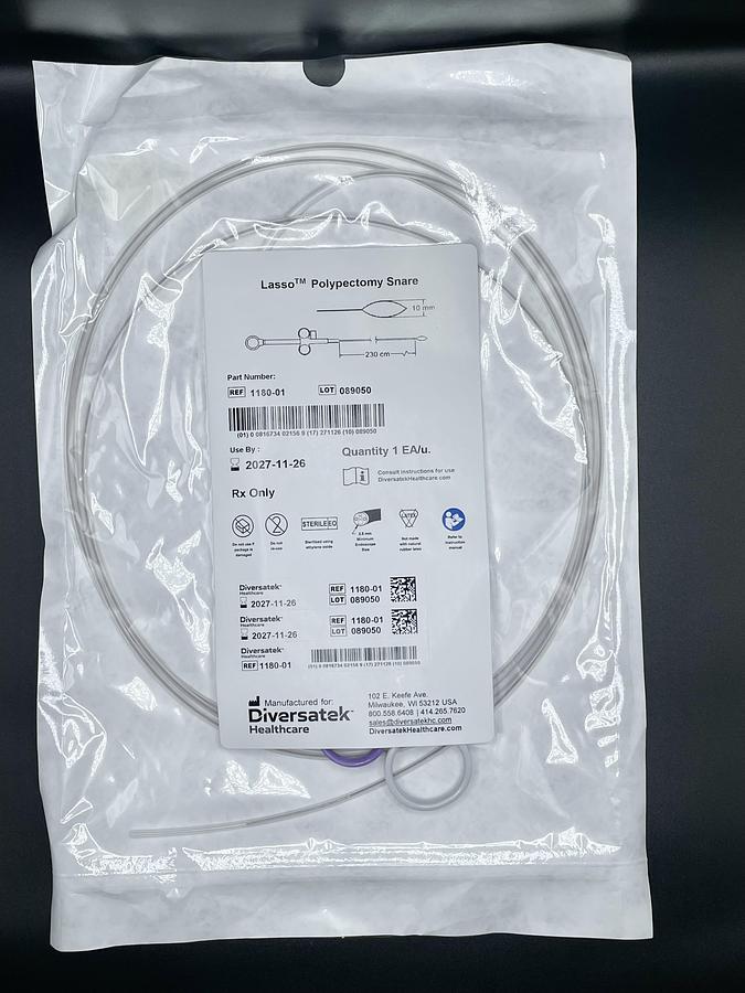 DIVERSATEK HEALTHCARE 1180-01 Lasso Polypectomy Snare