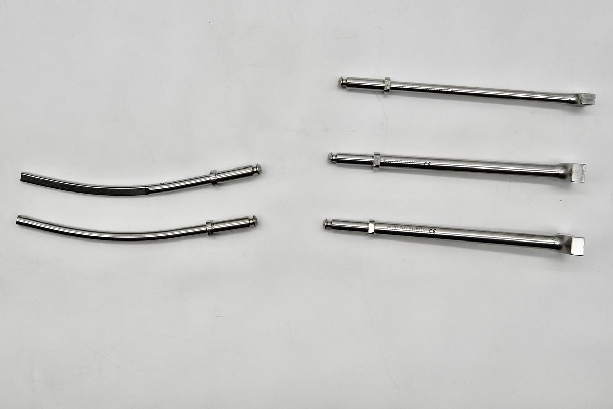 Used Synthes Interchangeable Gouge Impactor Set with Case