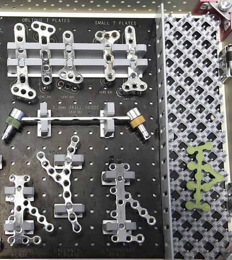 Used SYNTHES LC-DCP Small Fragment Implant Set