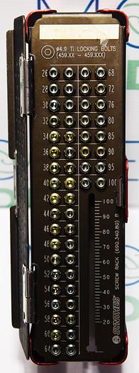 Used TITANIUM TROCHANTERIC FIXATION NAIL LOCKING SET