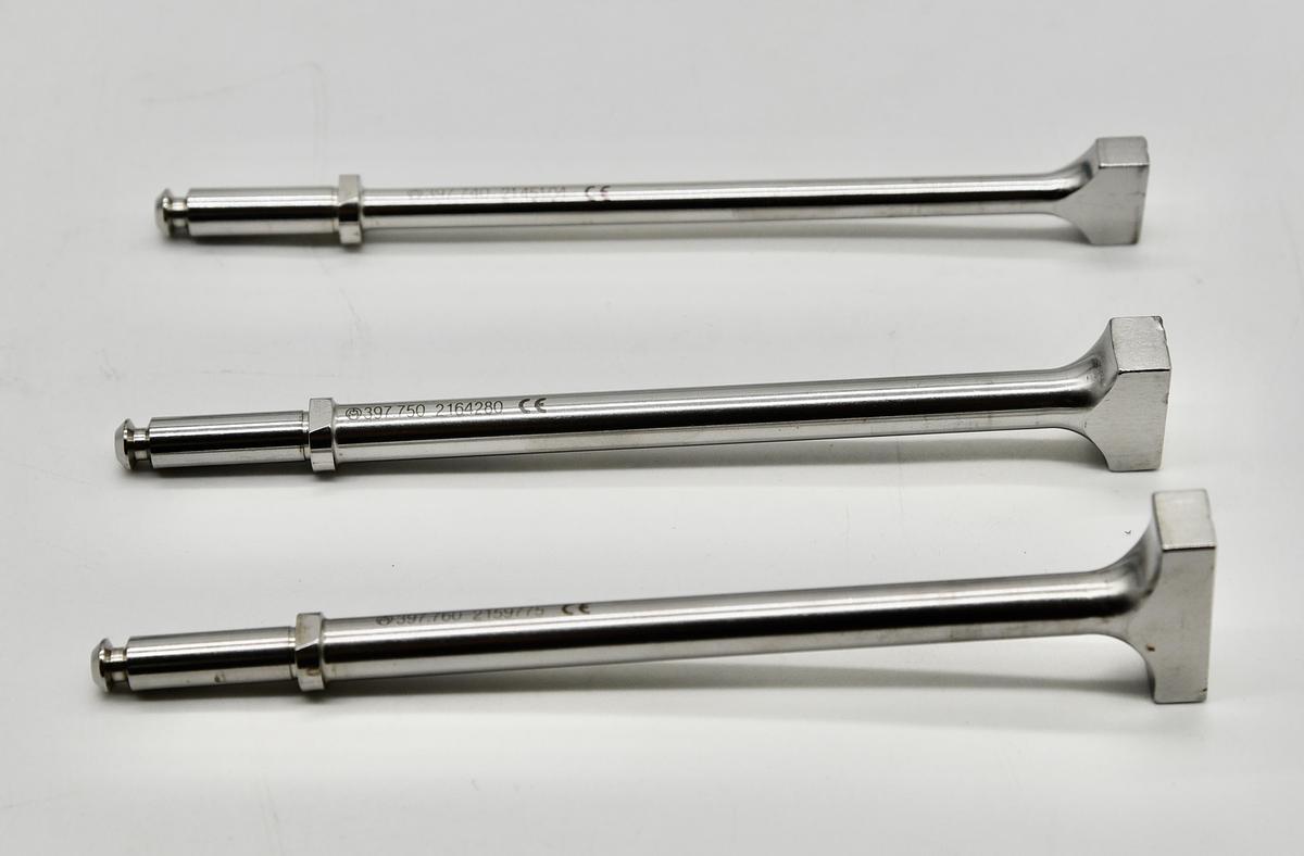 Used Synthes Interchangeable Gouge Impactor Set with Case