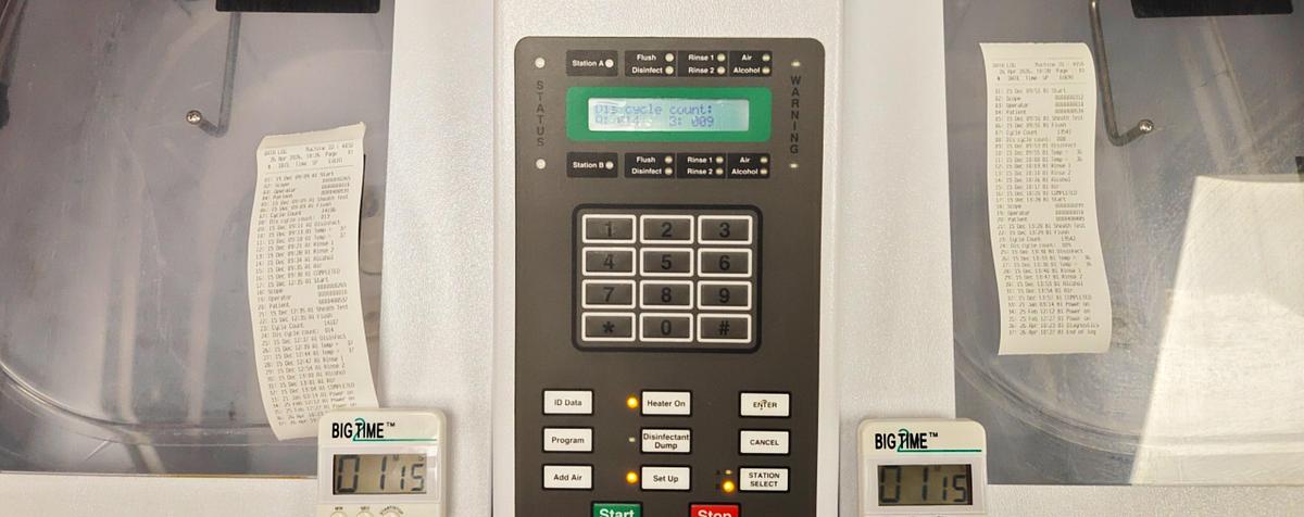 Used MEDIVATORS DSD-201 Endoscope Washer-Disinfector 120V