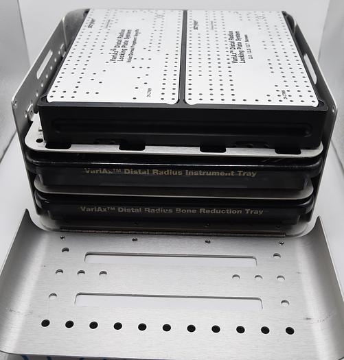 Used Stryker VariAx Distal Radius Locking Plate System Tray Instruments Ref 29-13012