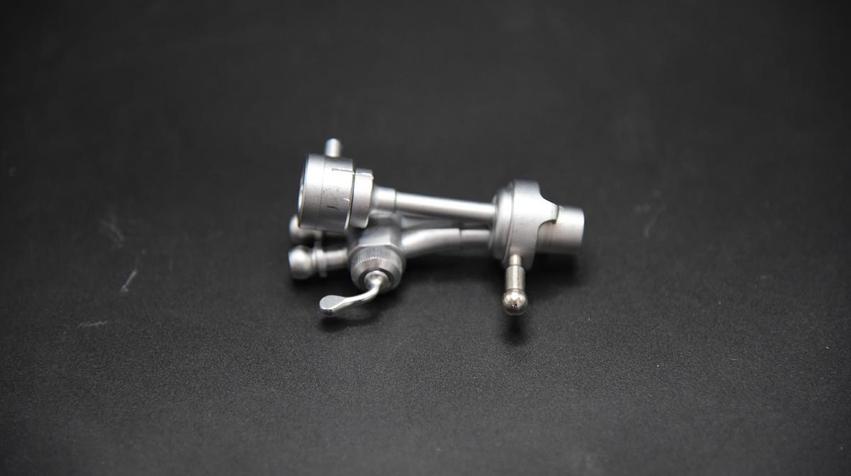 Used KARL STORZ 27025GF Telescope Bridge Double Channel