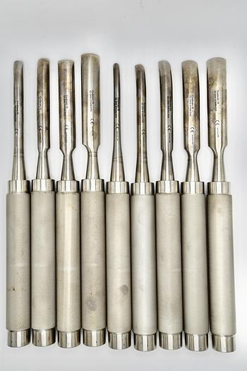 Used KMEDIC KM98-170 CODMAN COBB GOUGES 32-2001, 32-2003, 32-2004,  32-2010, 32-2011, 32-2012, 32-2013, 32-2014