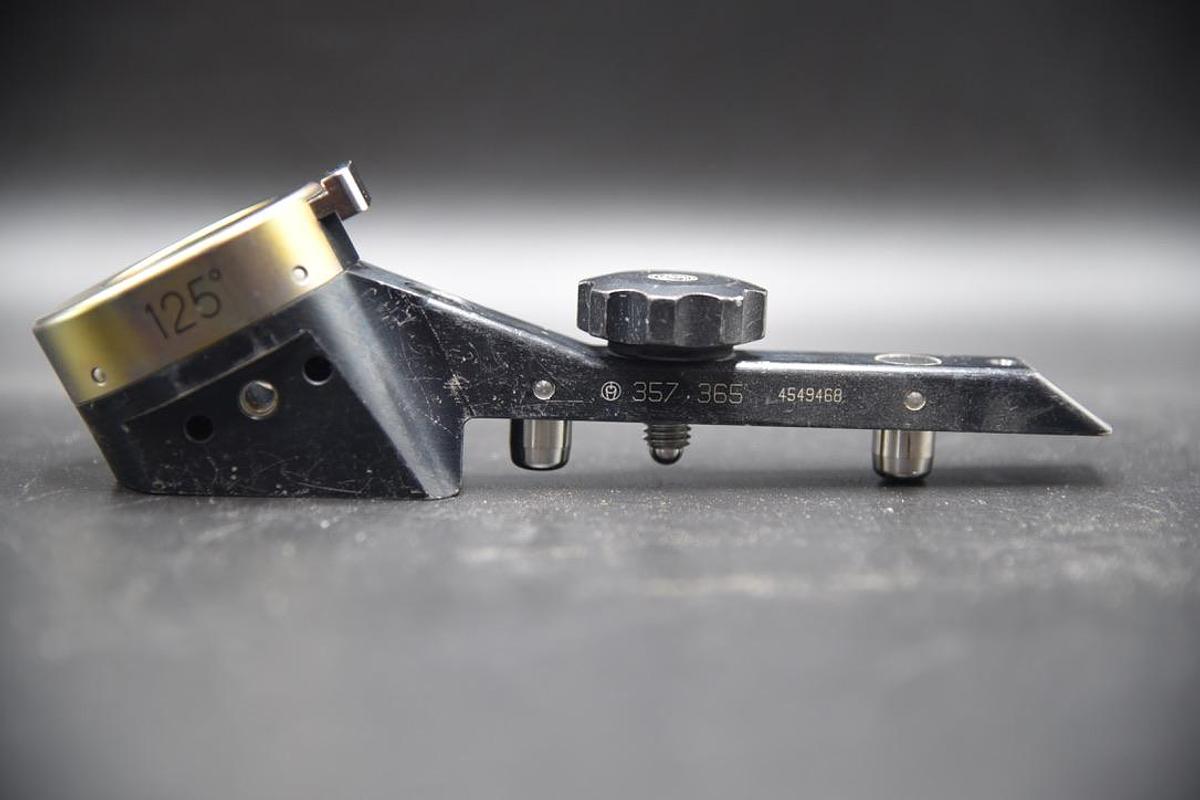 Used Synthes 357.365 Orthopedic Aiming Arm, 125°, Overall Length: 6-1/2 inches 