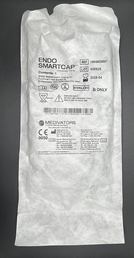 MEDIVATORS 100164CO2EXT Endo SmartCap CO2 Insufflation Tubing Set, In-Date