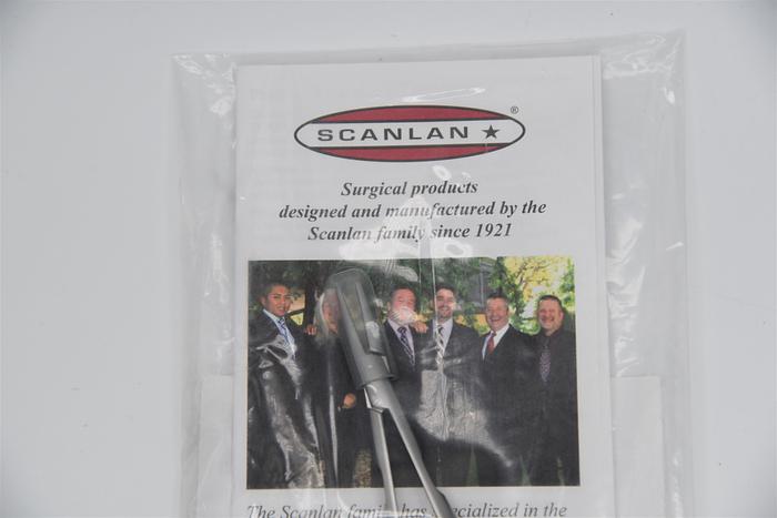 SCANLAN PREMIER JACOBSON 6006-310 Heavy Style Needle Holder Round Handle Diamond Dust Jaw 7 1/2'' 19 cm