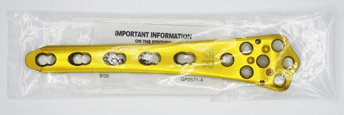 422.250 SYNTHES TI LCP DISTAL FEMUR PLATE 5 HOLES/156MM-RIGHT
