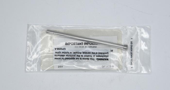 SYNTHES 222.548 5.0MM CANNULATED LOCKING SCREW 90MM