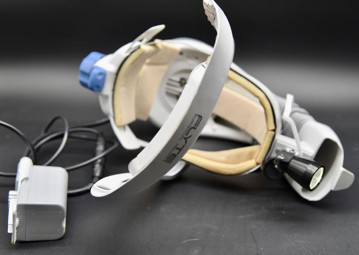 Used Stryker 0408-600-000 Flyte Helmet Systems with Flyte Charger 0408-655-000 and Batteries