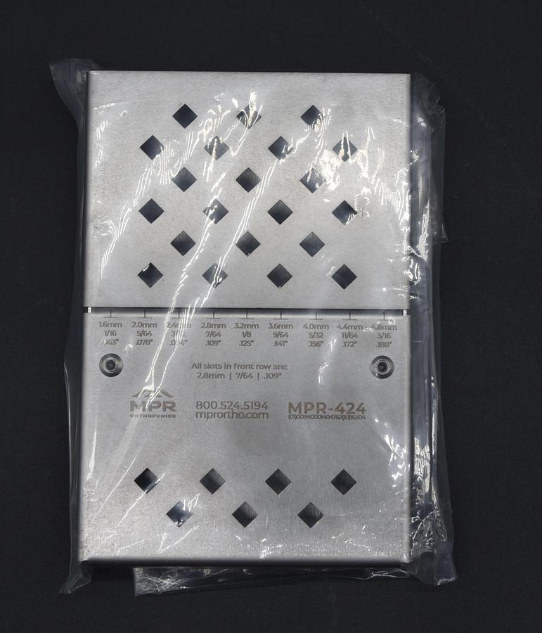 MPR Orthopedics MPR-424 Folding Drill Bit Case