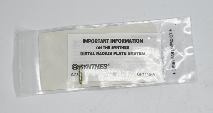 SYNTHES 401.614 2.4 TI CORTEX SELF TAPPING 14MM