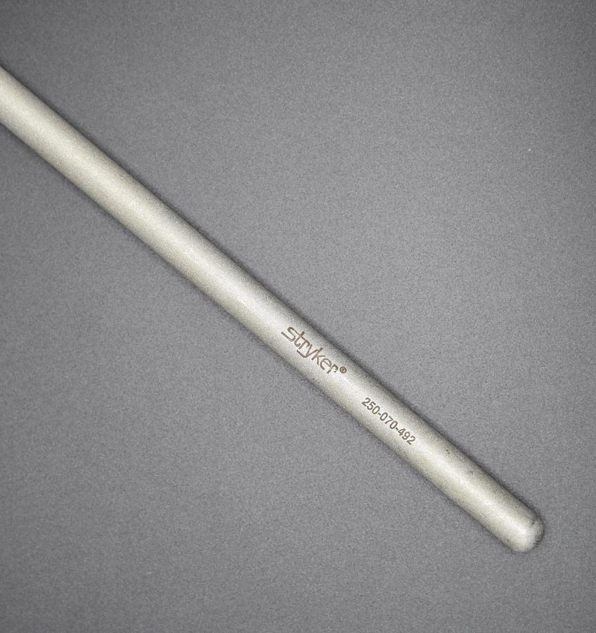 Used STRYKER 250-070-492 STONE SCOOPER TIP, REUSABLE WITH METAL FINISH AND REFLECTIVE TIP, REPOSABLE
