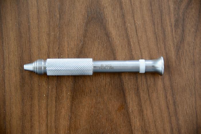 Used DEPUY SYNTHES 310.95 SCREW DRIVER HANDLE WITH MINI COUPLING