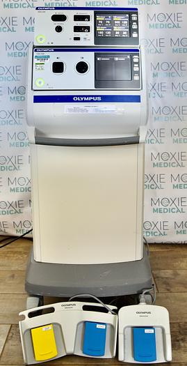 Used Olympus ESG-400 and USG-400 Electrosurgical Kit; WB50402W and WB50403W